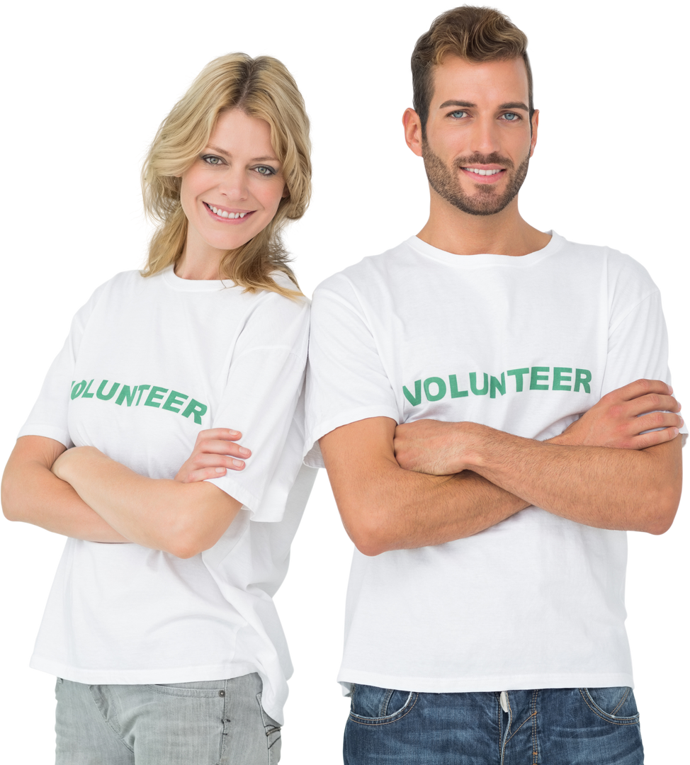 Confident Volunteers Smiling in Transparent Background - Download Free Stock Images Pikwizard.com