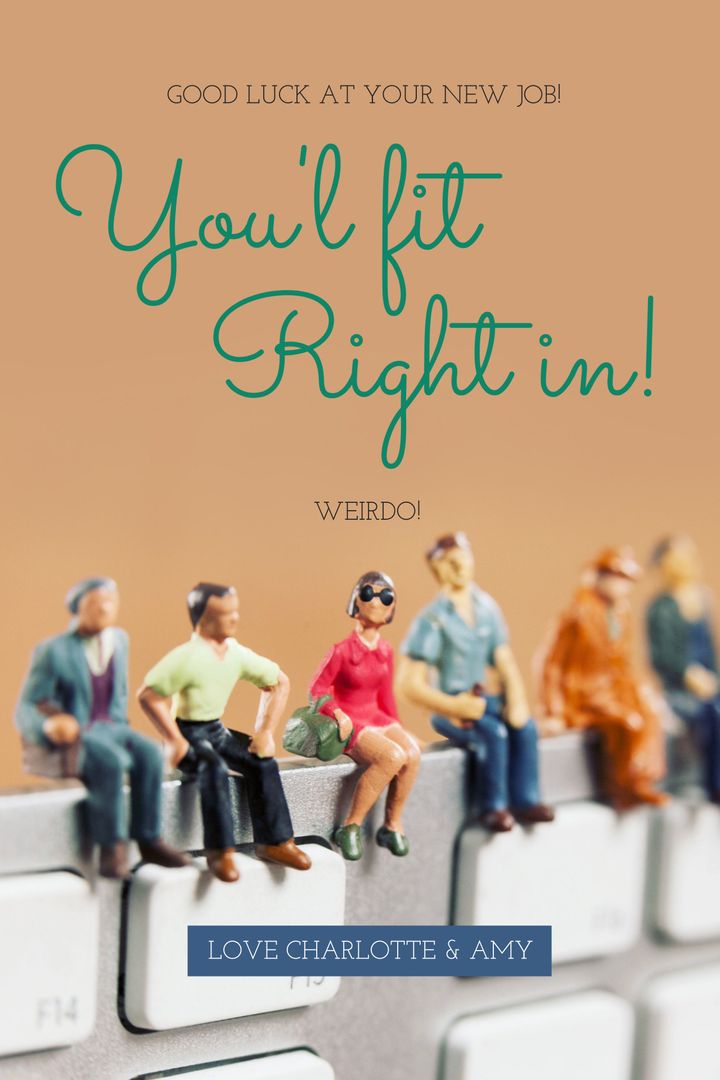 Celebrating New Job with Cute Miniature Figures