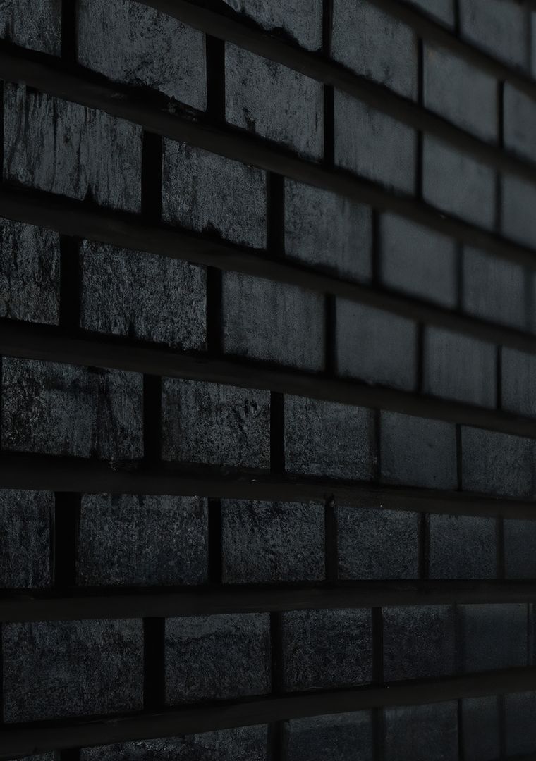 Dark Brick Wall with Horizontal Lines - Free Images, Stock Photos and Pictures on Pikwizard.com