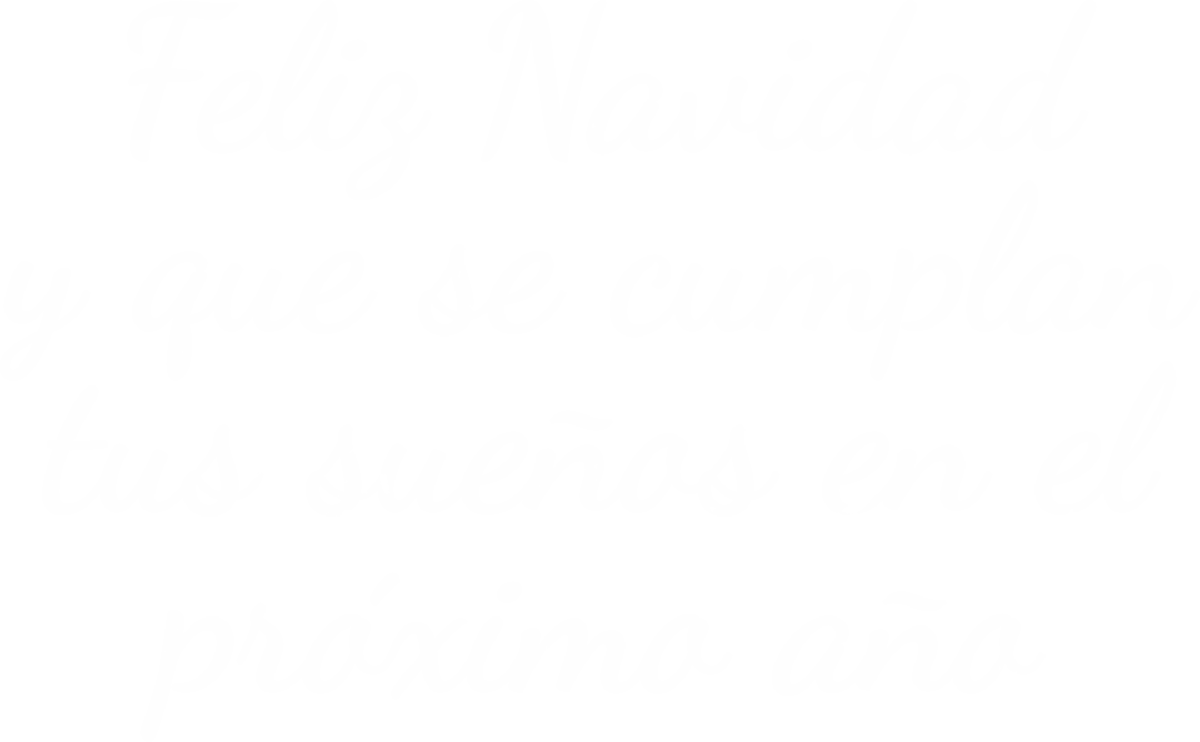 Feliz Navidad Wishes Text on Transparent Background