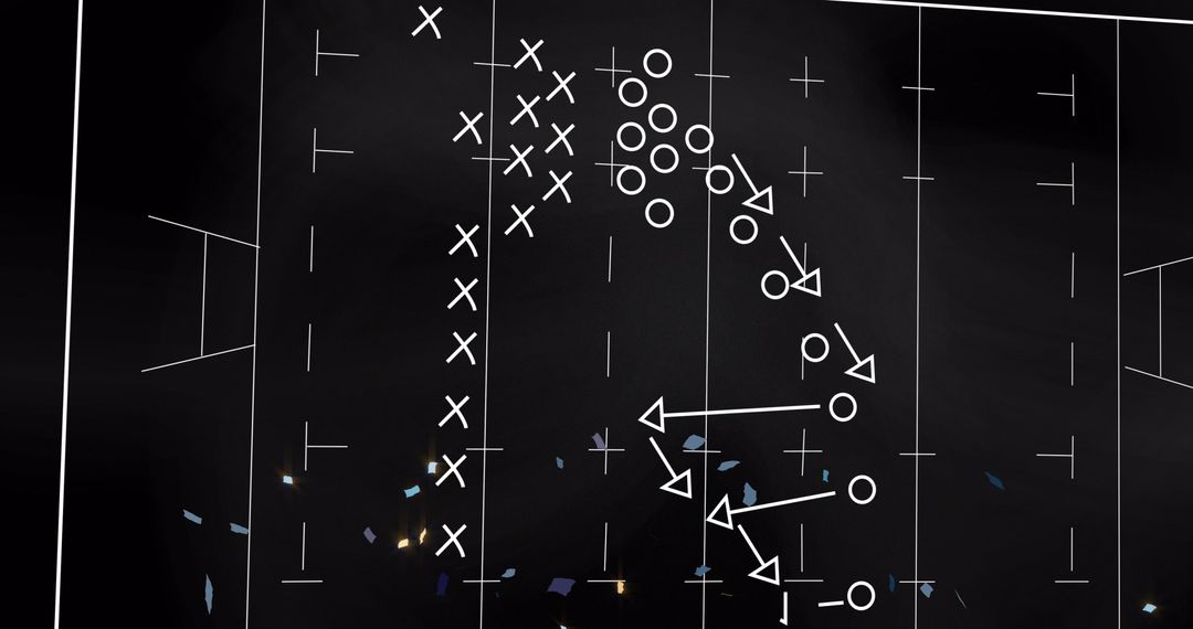 Strategy Playbook Chalkboard with Stadous Atmosphere
