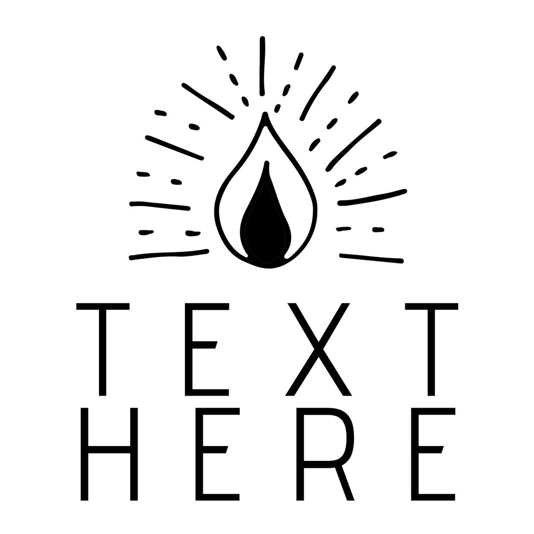 Eco-Friendly Water Conservation Symbol Design