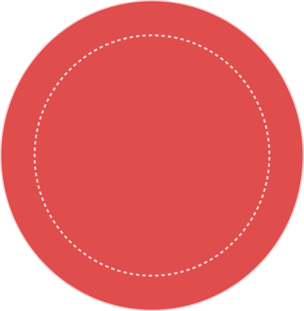 Abstract Red Circle with Dotted Line on Transparent Background - Download Free Stock Images Pikwizard.com