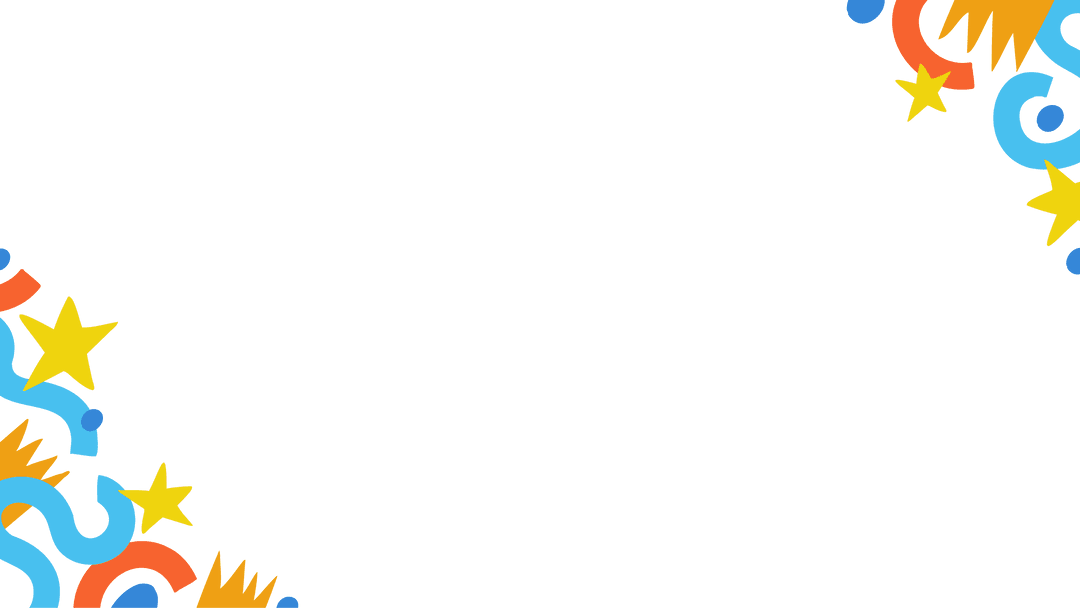 Transparent Celebration Background with Decorative Corners