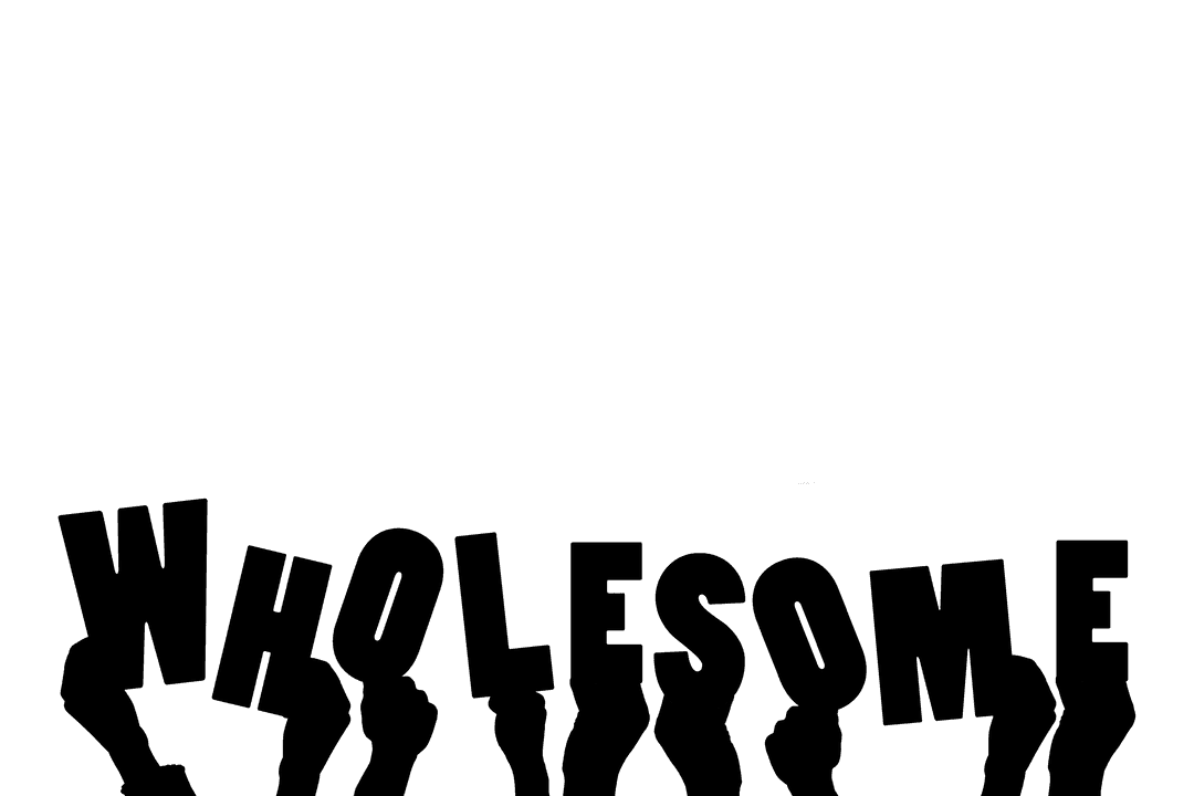 Inspirational Transparent Hands with Wholesome Text Art