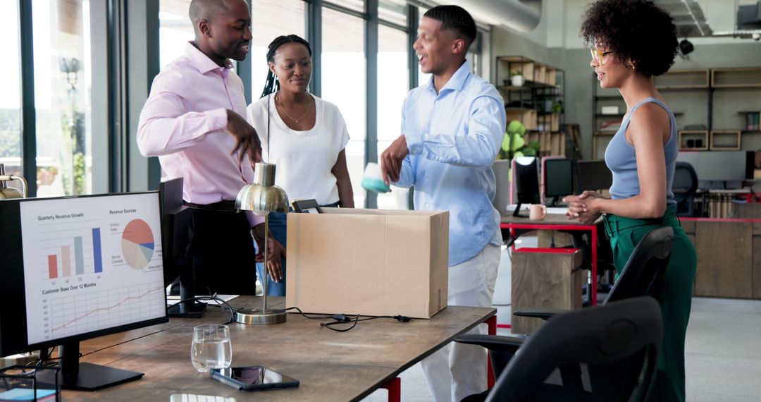 New Colleague Introduction in Modern Office Environment