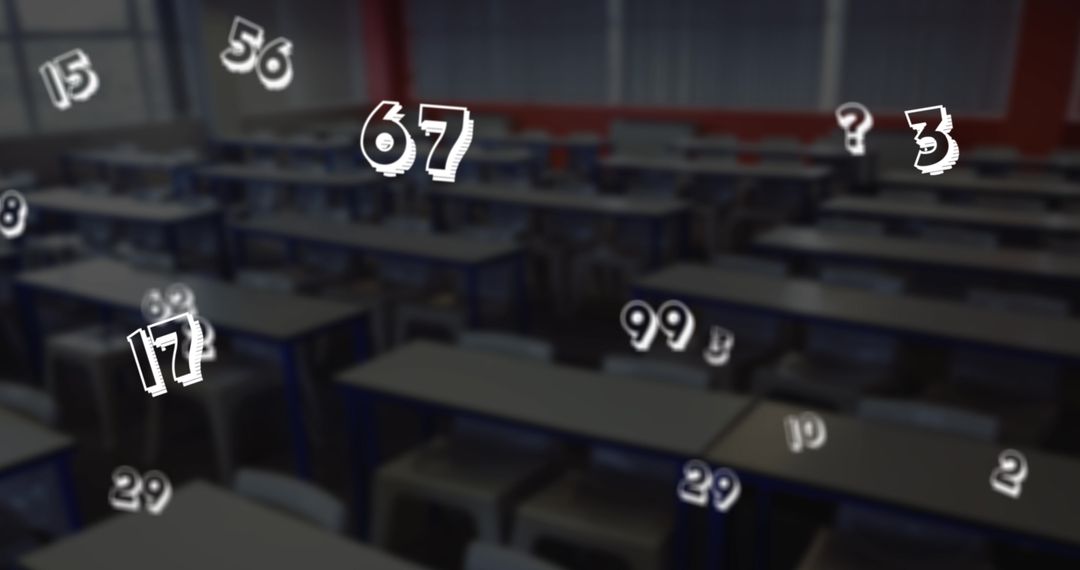 Conceptual Math Presentations in Empty Classroom