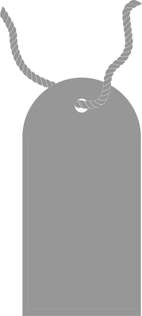 Transparent Tag with Copious Copy Space and Rope Loop - Download Free Stock Images Pikwizard.com