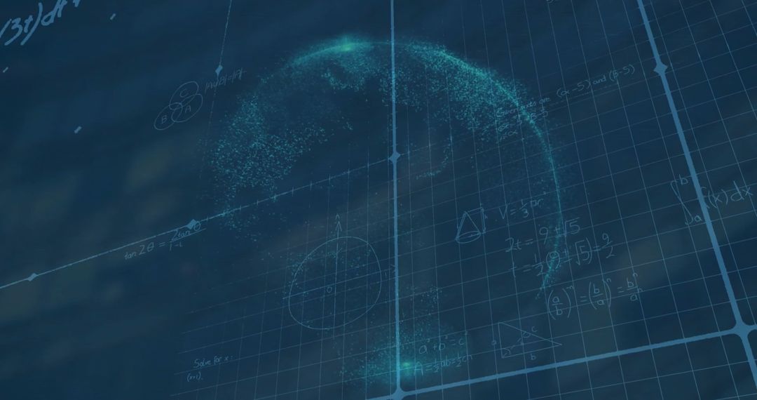 Global Financial Data Network Hologram