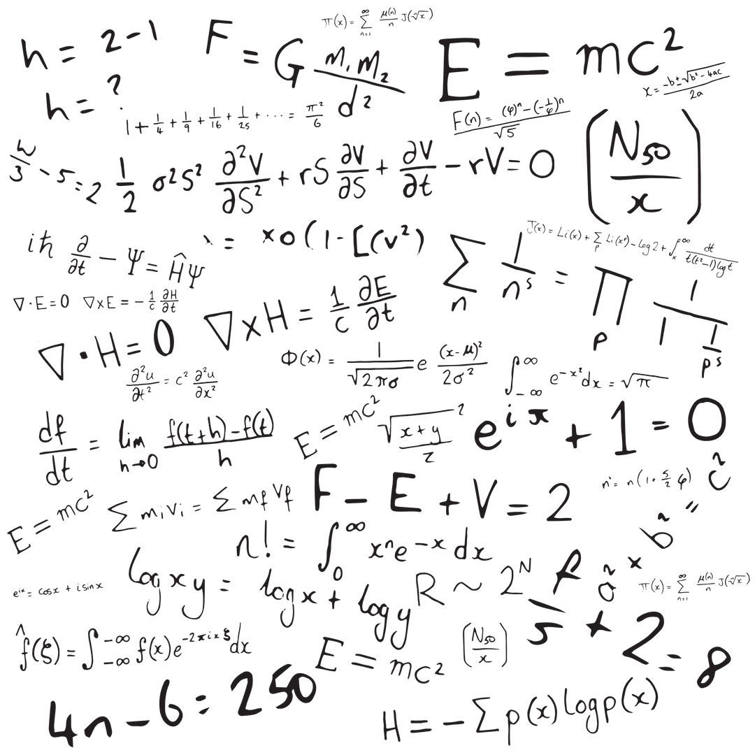 Transparent Calculations Mathematics Formulas Background Illustration - Download Free Stock Images Pikwizard.com