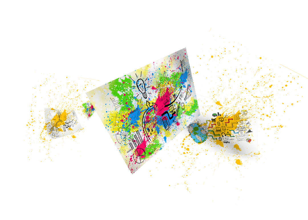 Abstract Artistic Symbol Sheets on Transparent Background - Download Free Stock Images Pikwizard.com