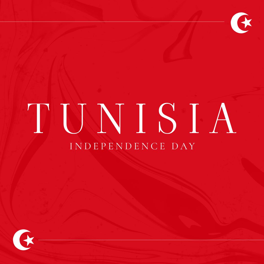 Tunisia Independence Day Celebration Themed Artwork