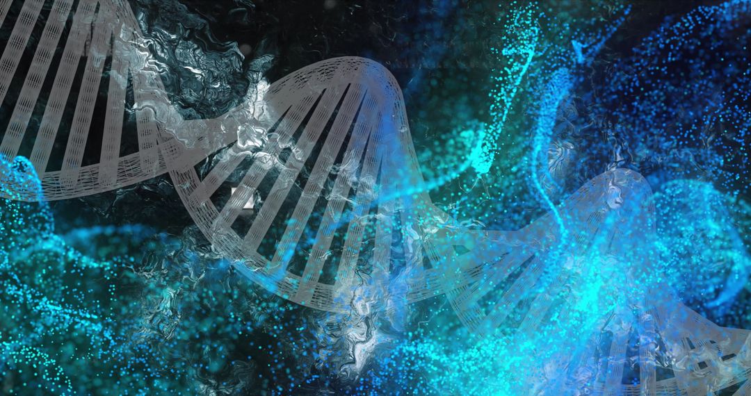 Intricate DNA Structure on Dynamic Molecular Background