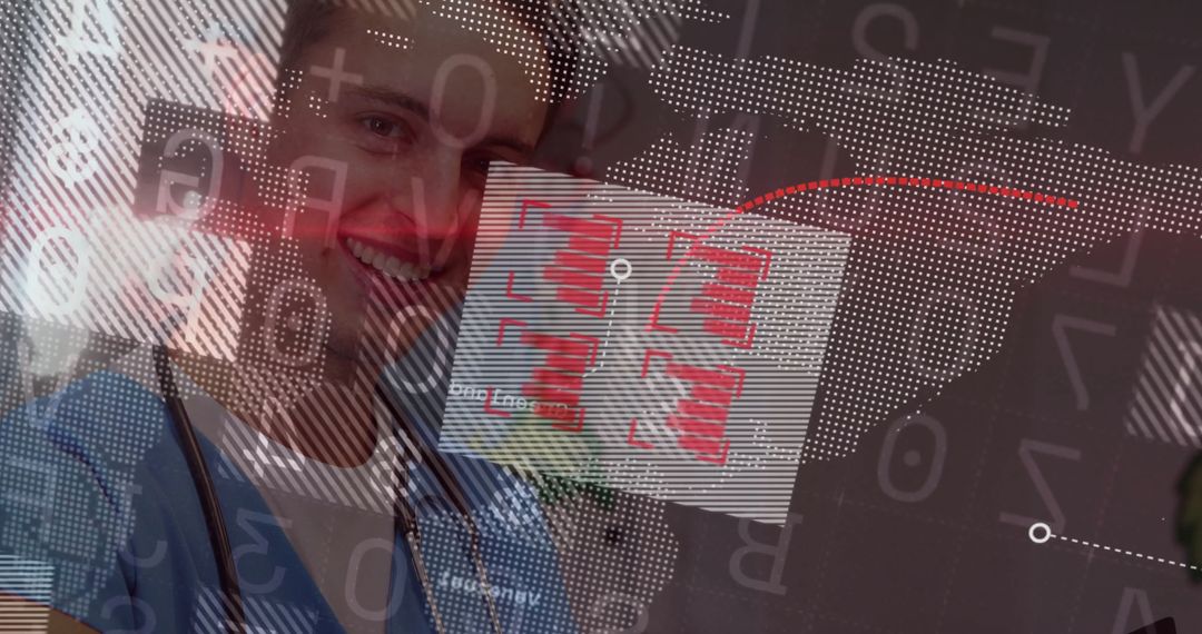 Innovative Doctor Embracing Digital Healthcare Solutions