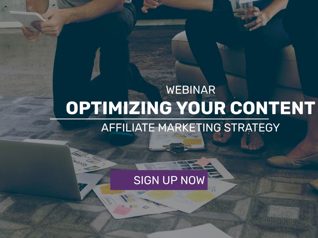 Team Collaboration for Affiliate Marketing Strategy Webinar Promotion