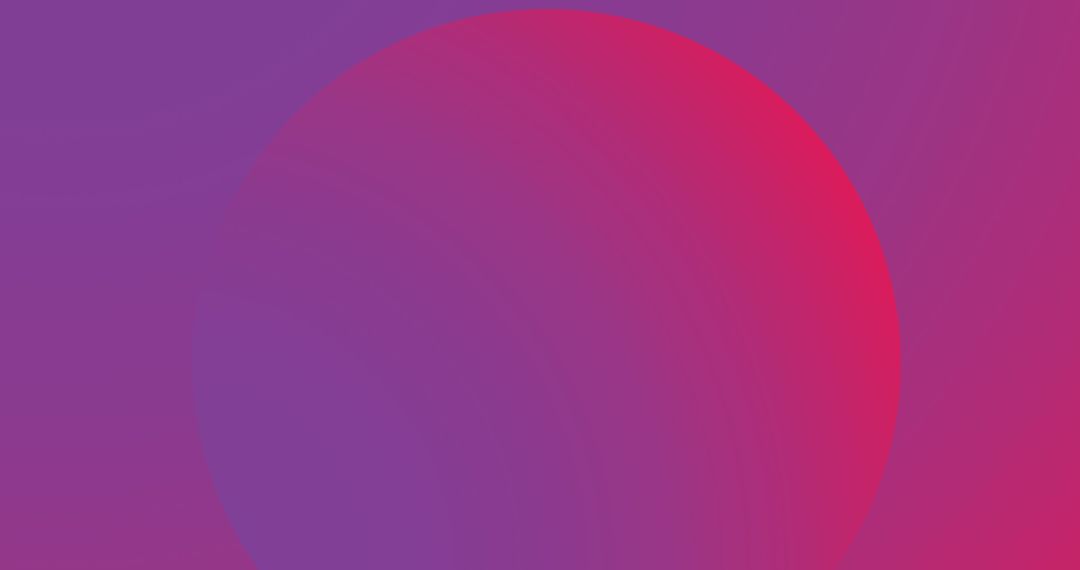 Gradient Circles Abstract Art in Purple and Red Hues
