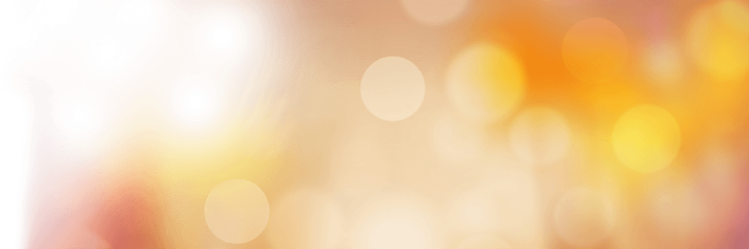 Abstract Bokeh with Warm Yellow Transparent Light Circles