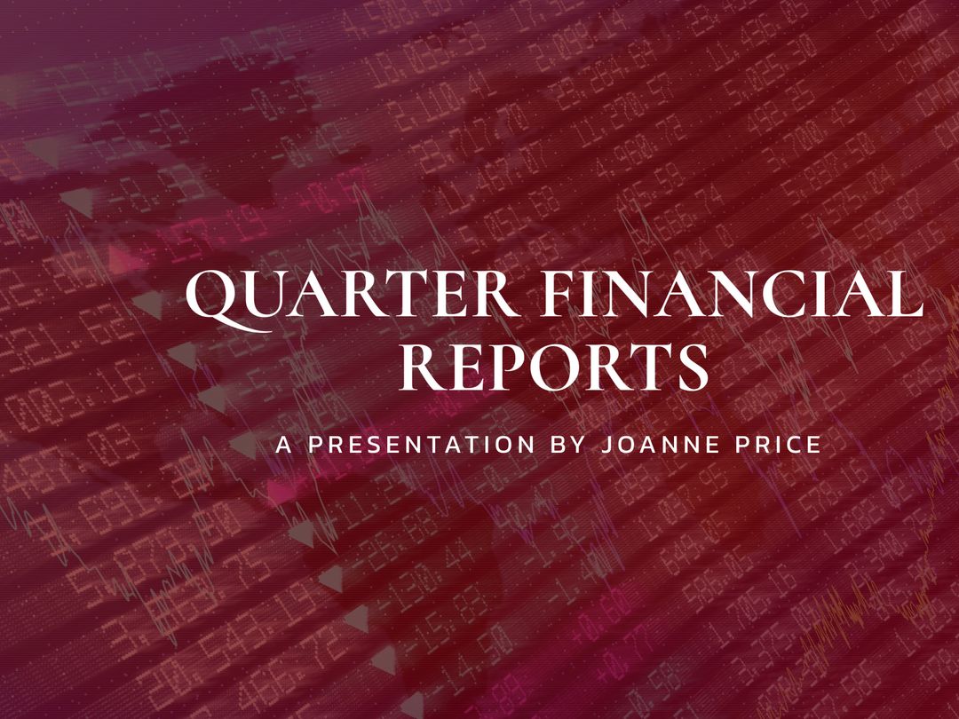 Corporate Financial Analysis Presentation Template