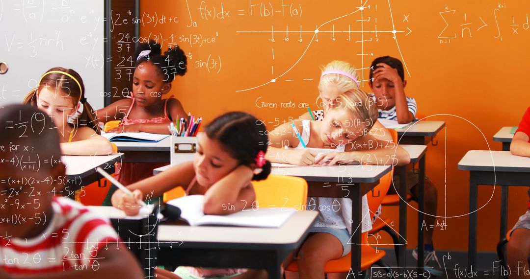 Children Immersed in Mathematical Learning in Classroom