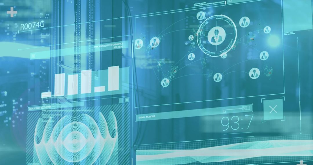 Digital Interface with Data Analytics Overlay on Active Lifestyle