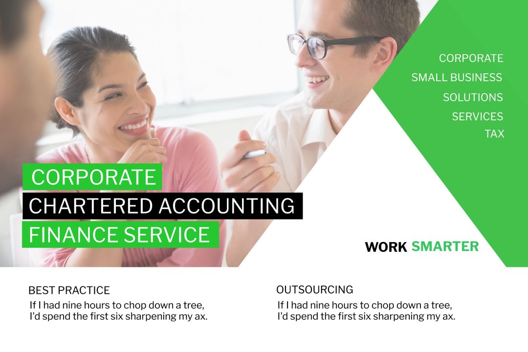 Business Professionals Collaborating on Financial Strategy