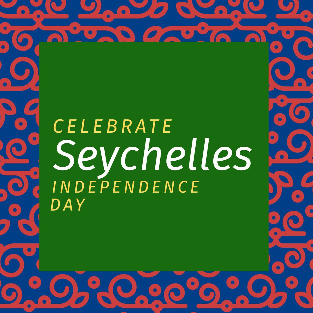 Celebrate Seychelles Independence Day Creative Design