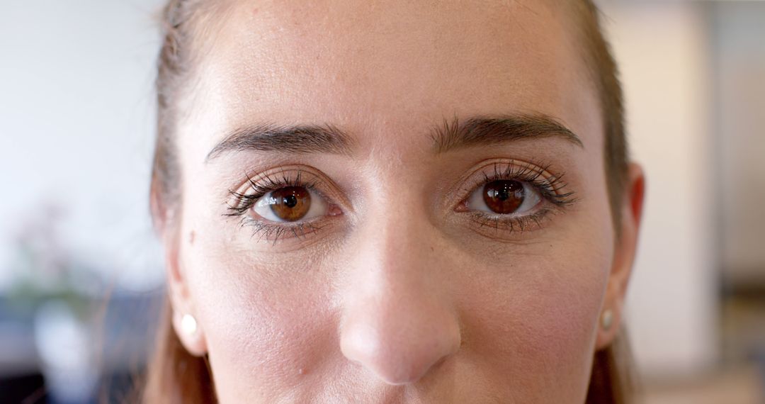 Close-Up Portrait of Woman with Heterochromia - Free Images, Stock Photos and Pictures on Pikwizard.com
