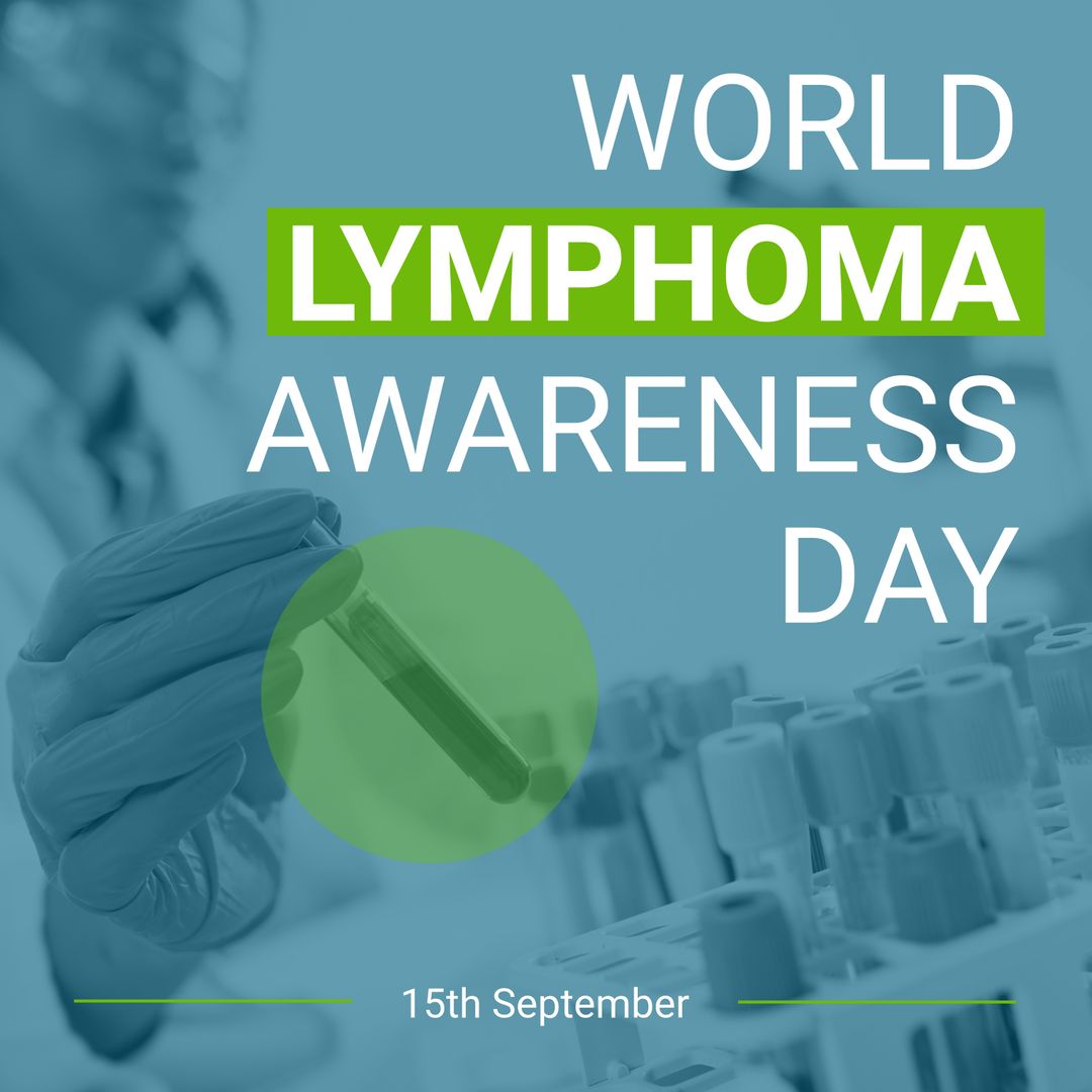 World Lymphoma Awareness with Medical Laboratory Setting