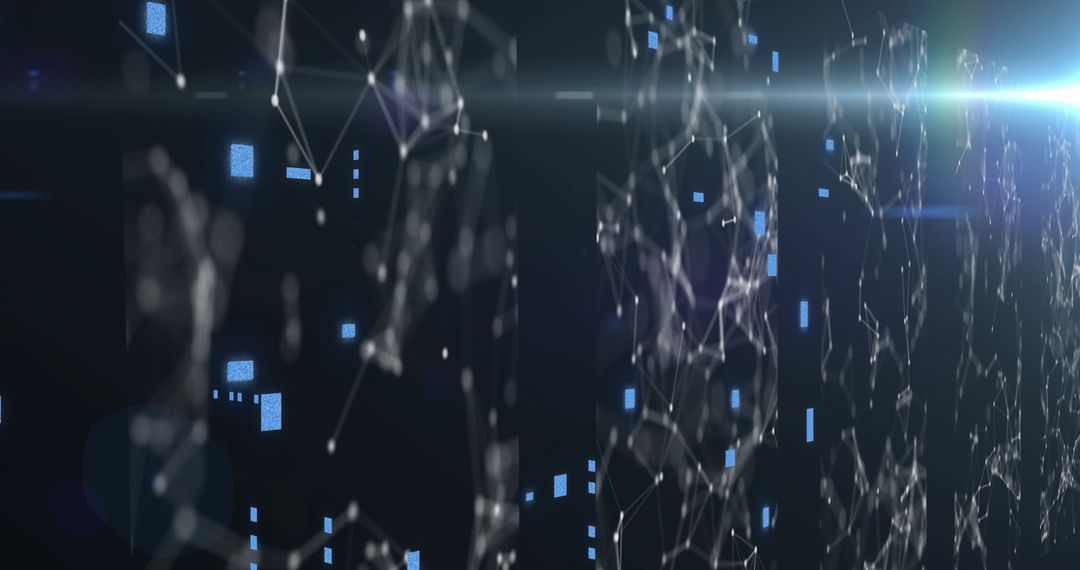 Abstract Digital Network Connections with Data Elements