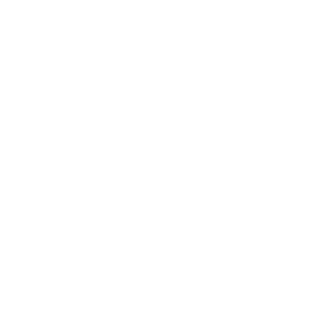 White Arrow on Transparent Background Indicating Upward Direction