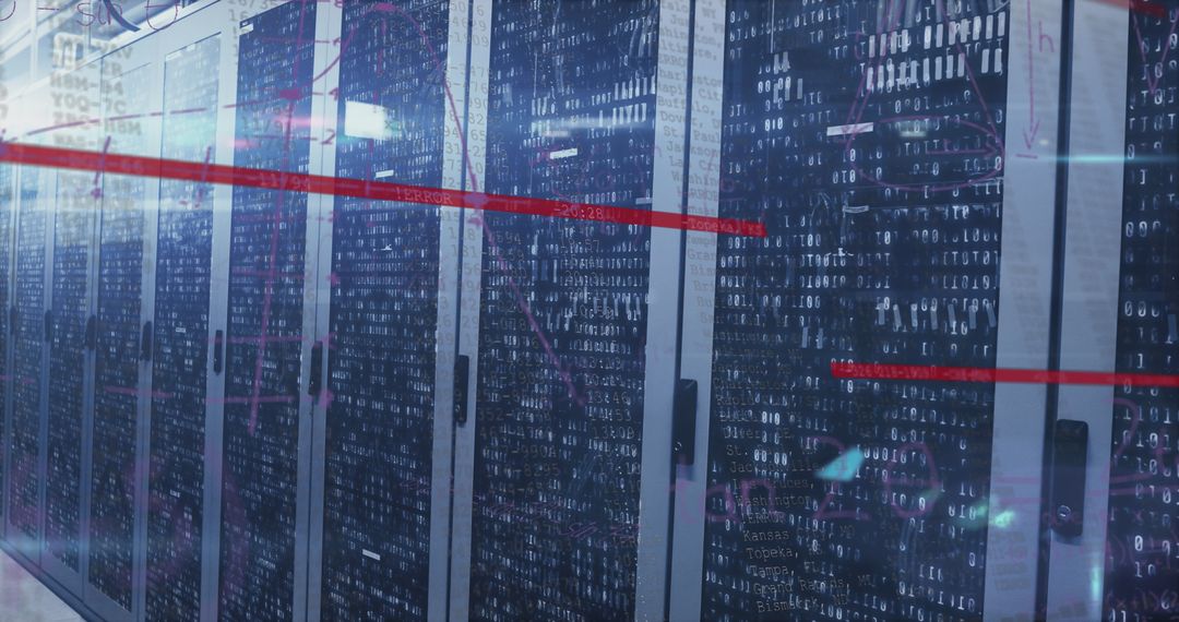 Futuristic Data Center with Secure Network Infrastructure