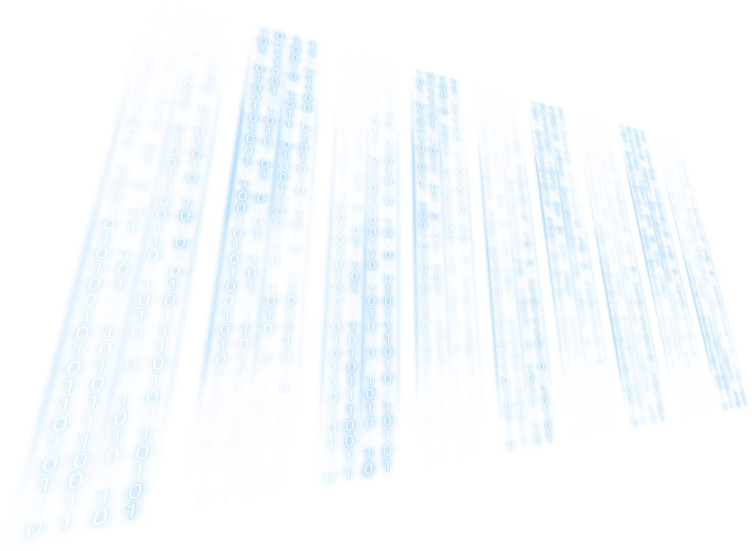 Transparent Columns of Binary Code Representing Digital Data - Download Free Stock Images Pikwizard.com