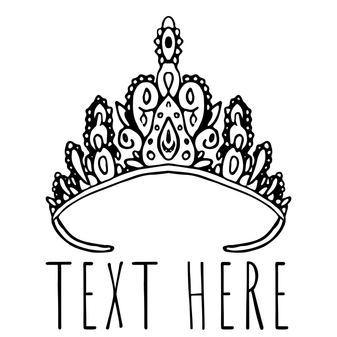 Royal Crown Design for Elegant Invitations and Brand Identity