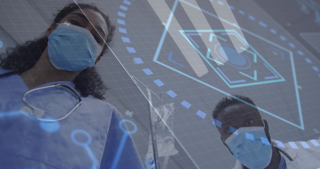 Healthcare Professionals Using Augmented Reality for Patient Monitoring