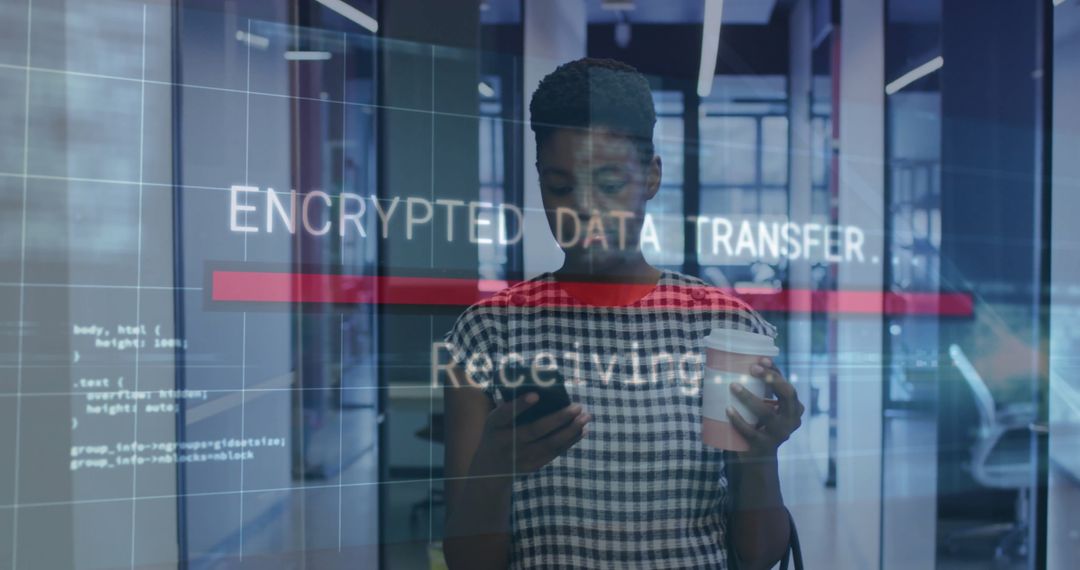 Professional Analyzing Encrypted Data Transfer in Office Setting