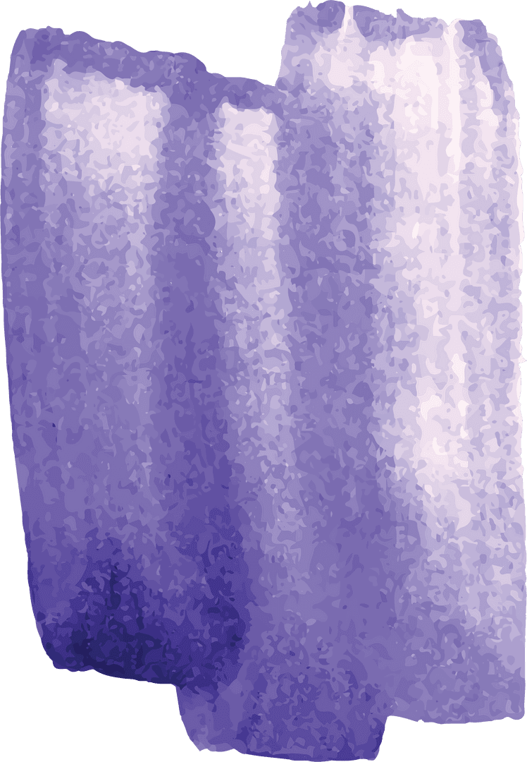 Transparent Abstract Brushstrokes in Soft Purple Hues