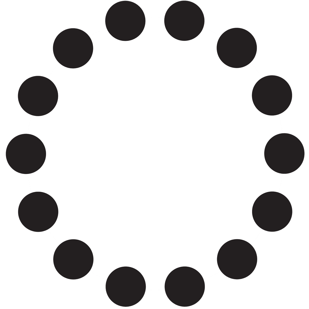 Circular Pattern of Spots with Transparent Center Space - Download Free Stock Images Pikwizard.com