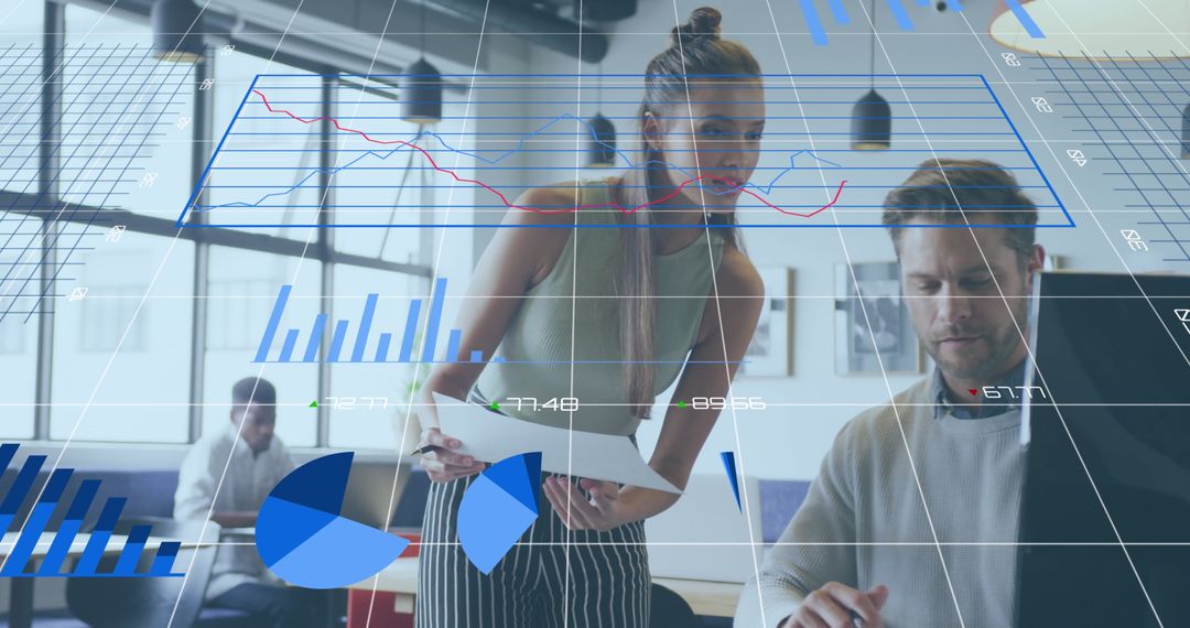 Business Analytics Collaboration with Digital Overlay Design