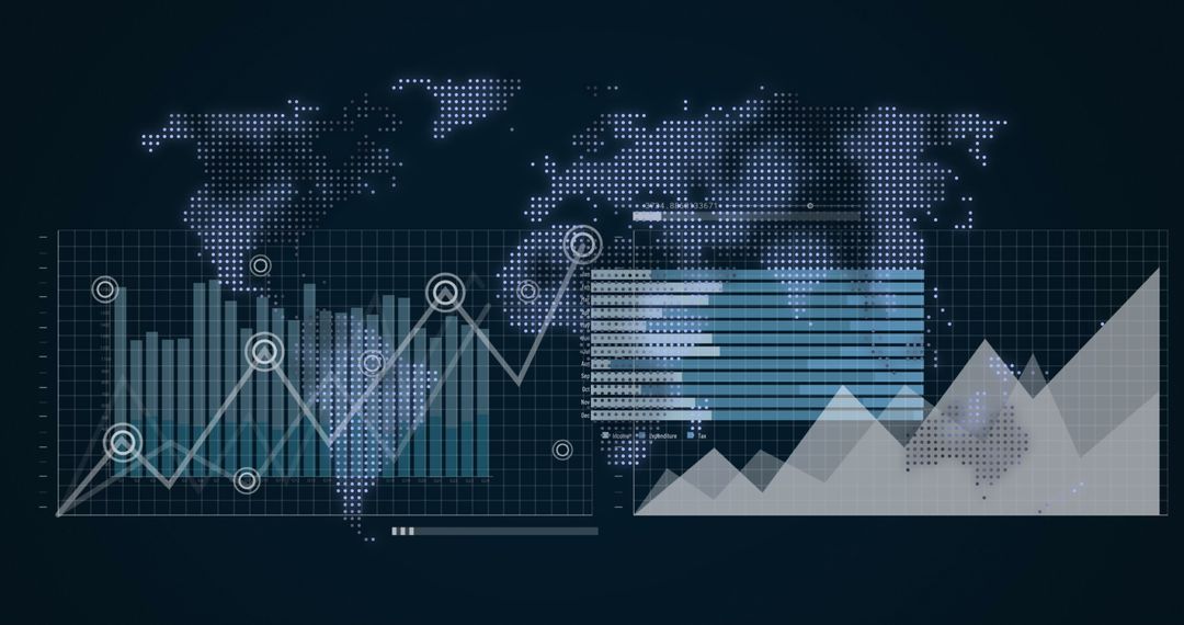 Global Financial Data Analysis and Visualization Concept