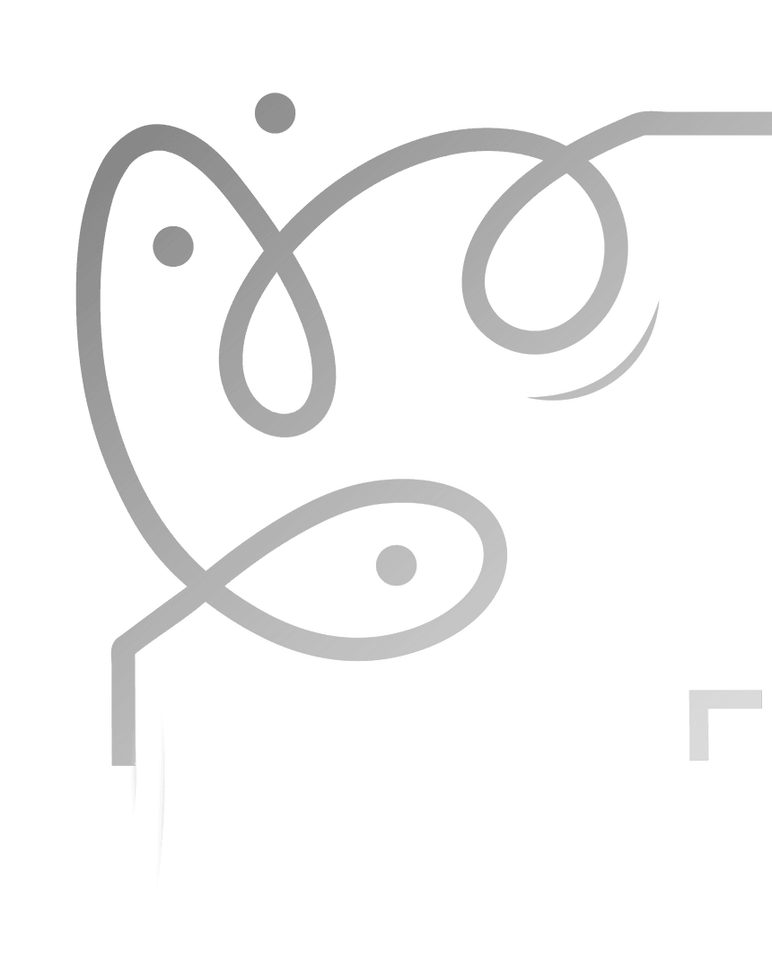 Elegant Transparent Flourish Abstract Vector Artwork