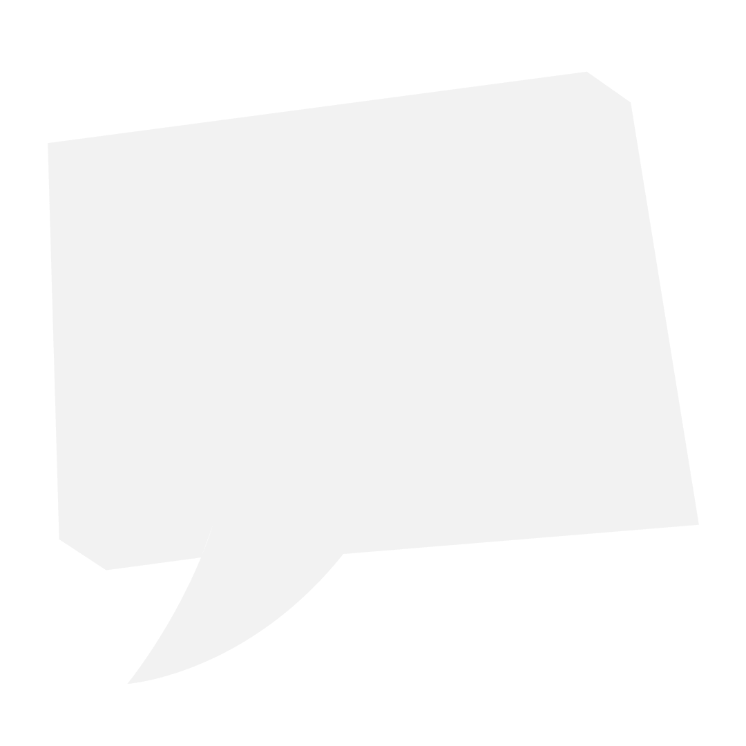 Transparent Speech Bubble White Background Communication