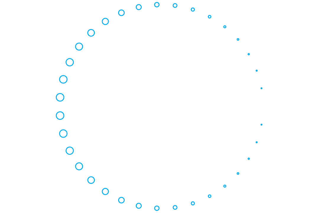 transparent circular visualization with dynamic blue round elements - Download Free Stock Images Pikwizard.com
