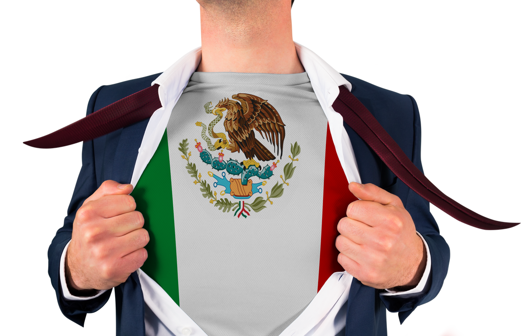 Transparent Businessman Revealing Mexico Flag T-Shirt Showing Patriotism - Download Free Stock Images Pikwizard.com