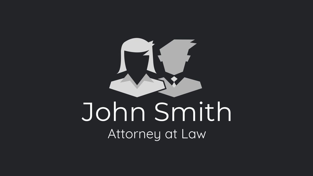 Professional Attorney Branding with Iconic Silhouettes