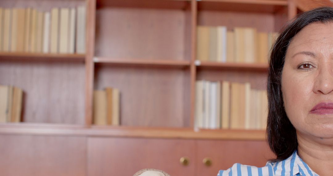 Professional Woman in Contemporary Office Setting