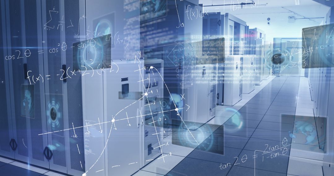Digital Data Process with Mathematical Analytics in Server Room