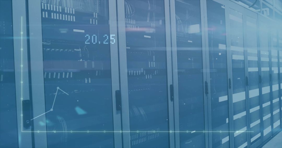 Financial Data Visualization Over Computer Servers