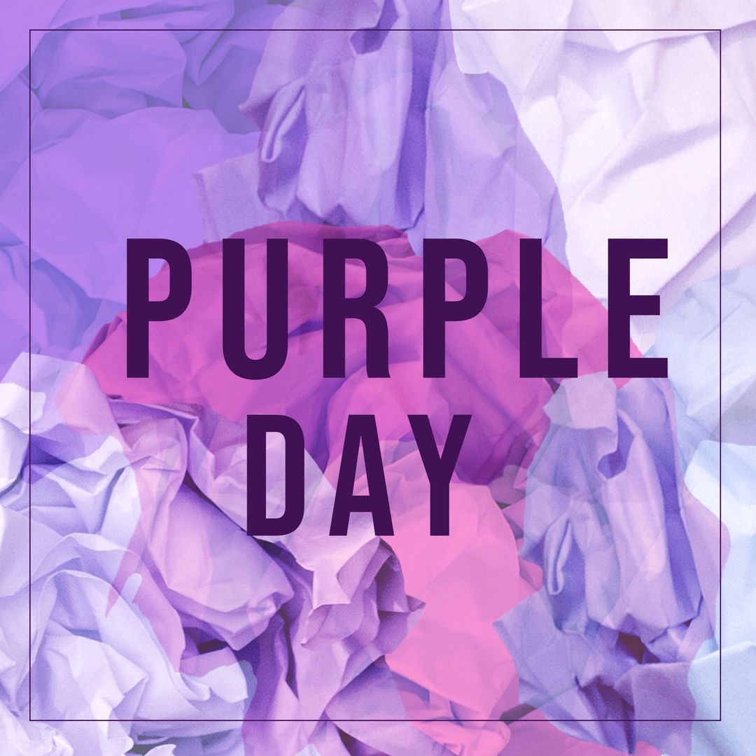 Purple Day Celebration for Epilepsy Awareness Background