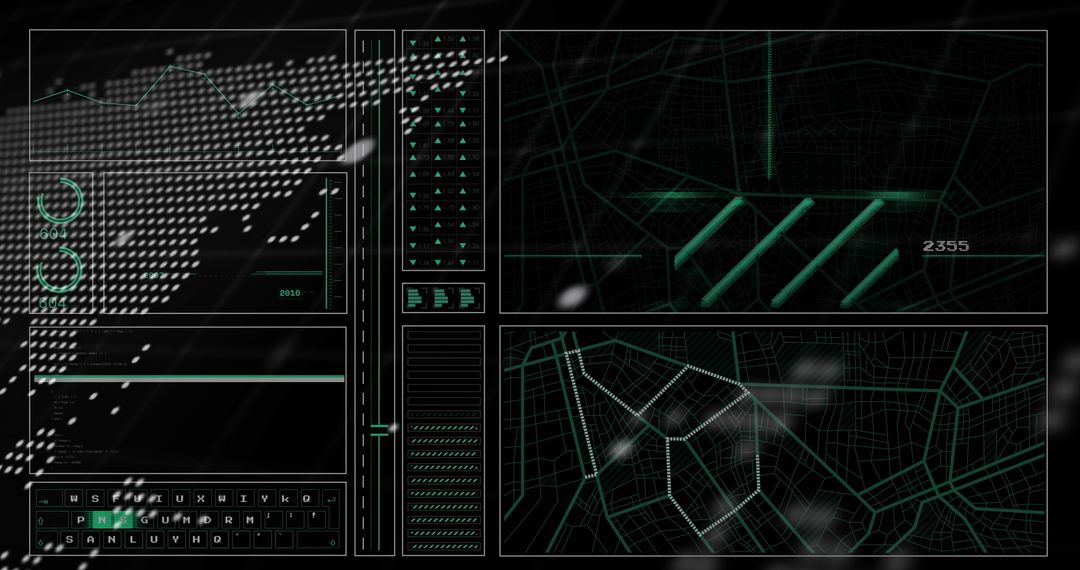 Digital Interface with Global Shipping and Finance Analytics
