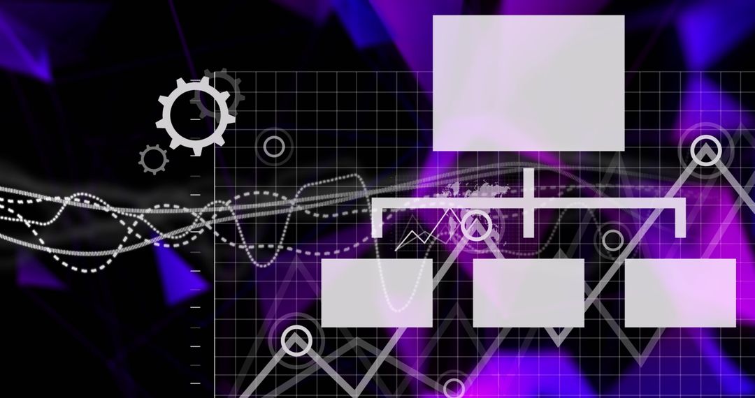 Digital Network Visualization with Graphs and Tech Elements